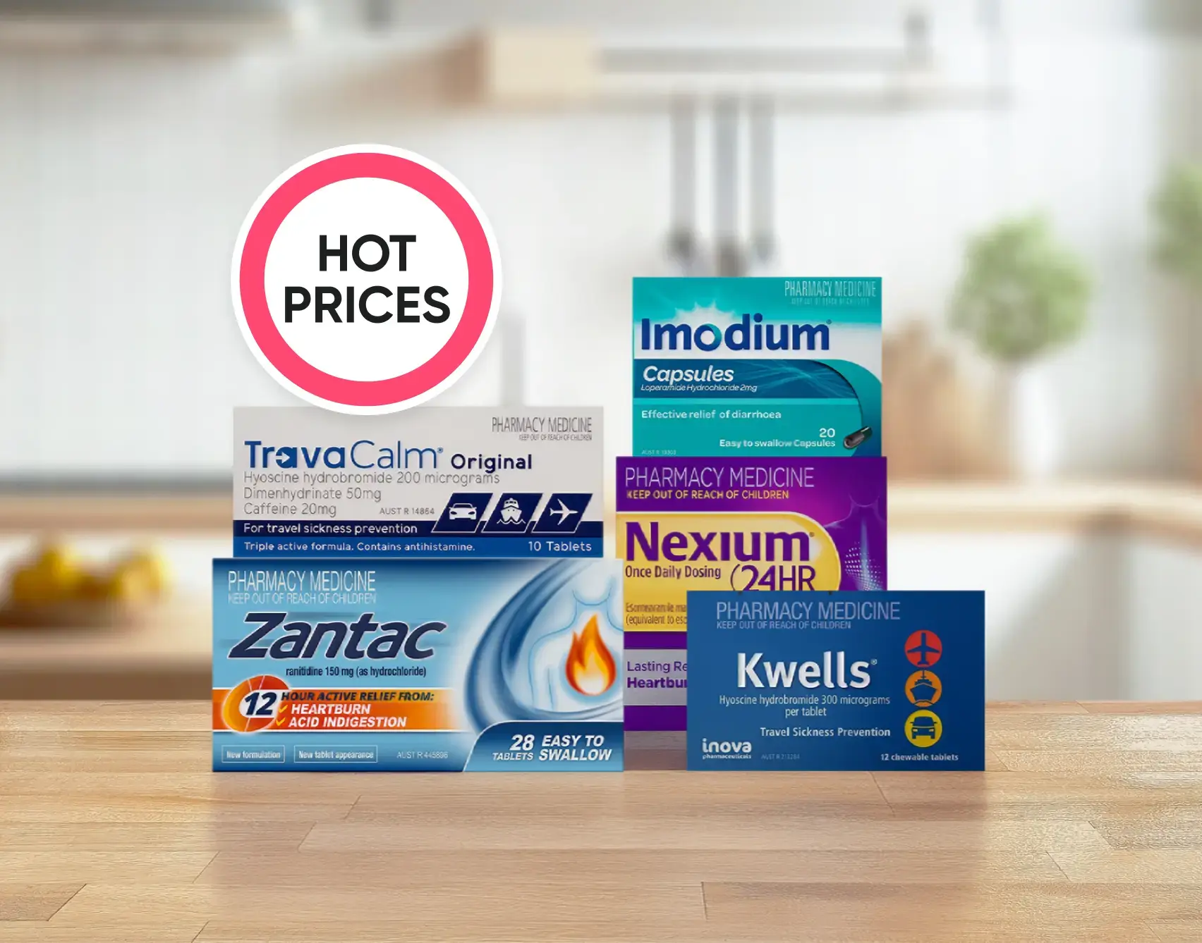 Eat and travel with ease