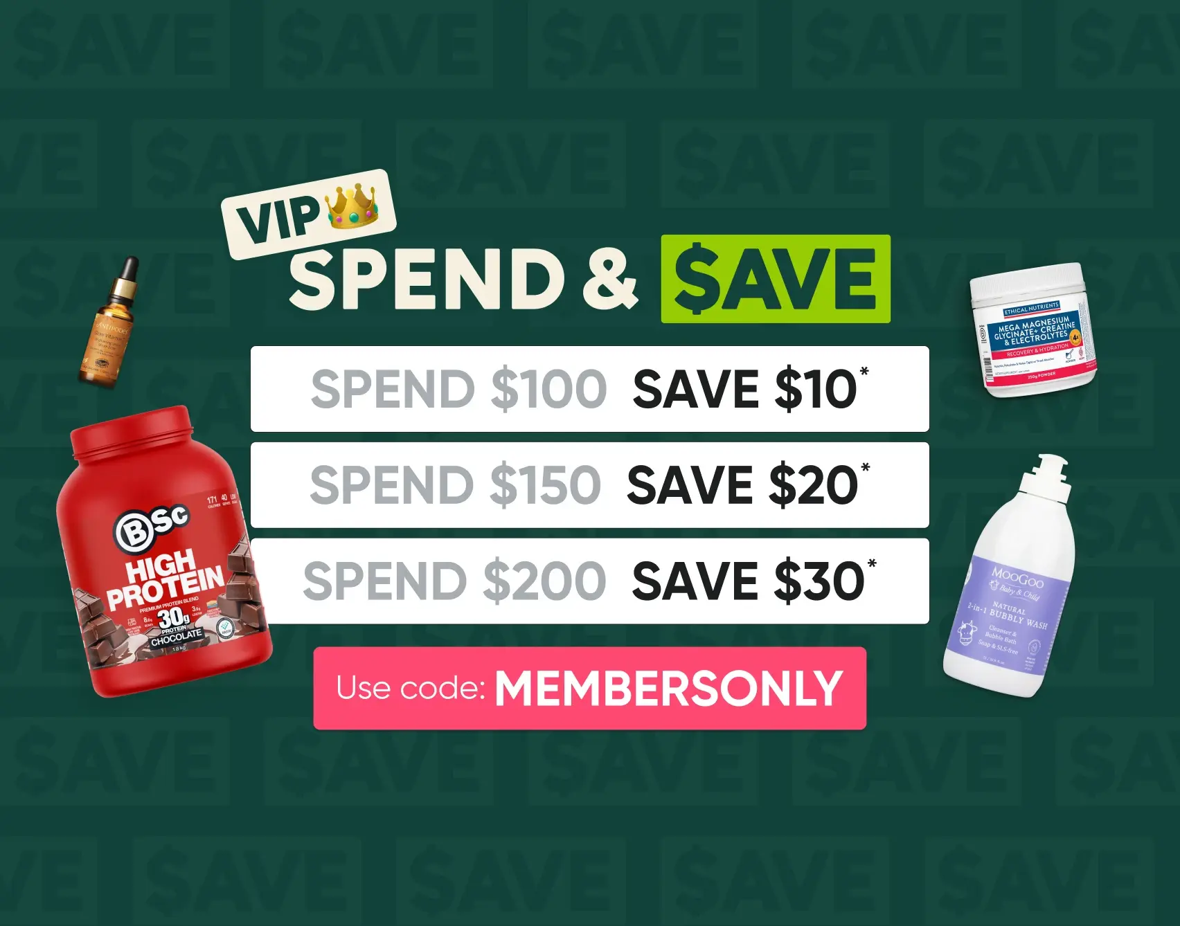 Ready, set, spend and save!