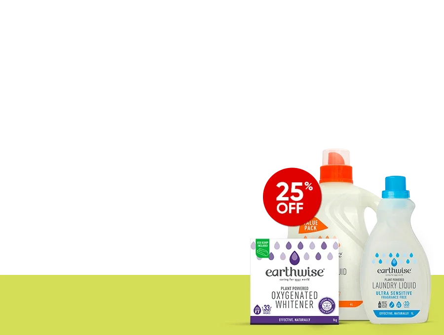 eco-conscious cleaning, 25% off