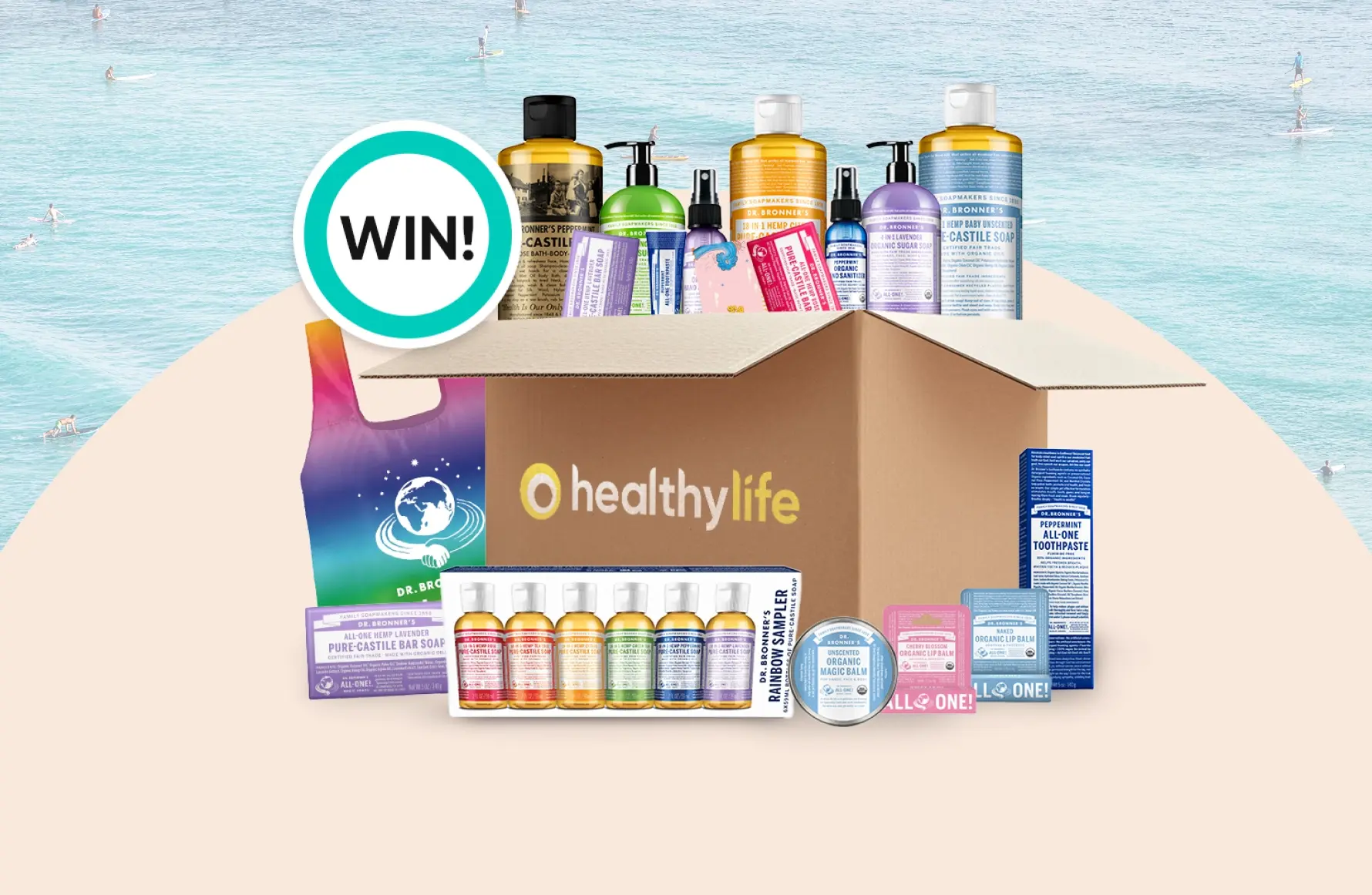 healthylife x Dr Bronner's giveaway!