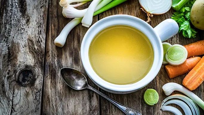 Low FODMAP vegetable stock ingredients