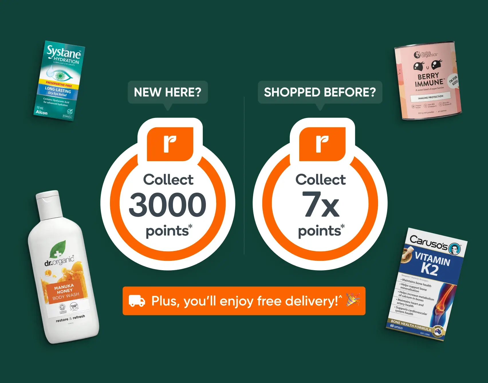Enjoy a big rewards bonus