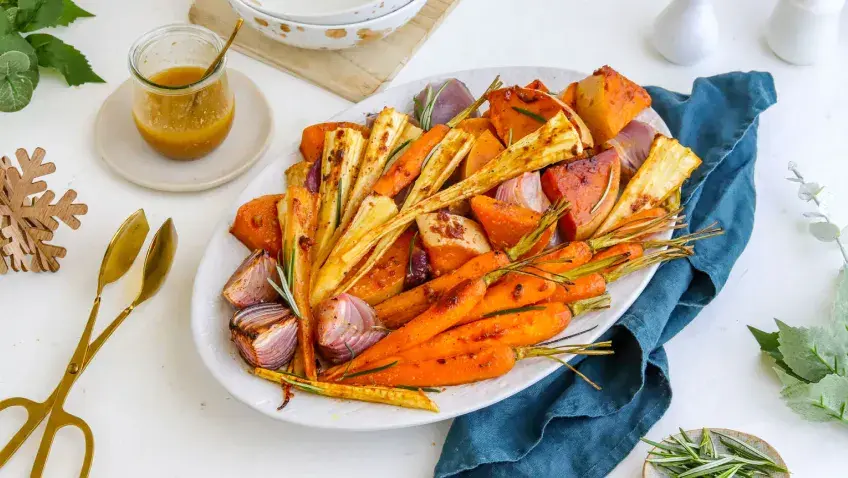 Miso Roasted Veggies