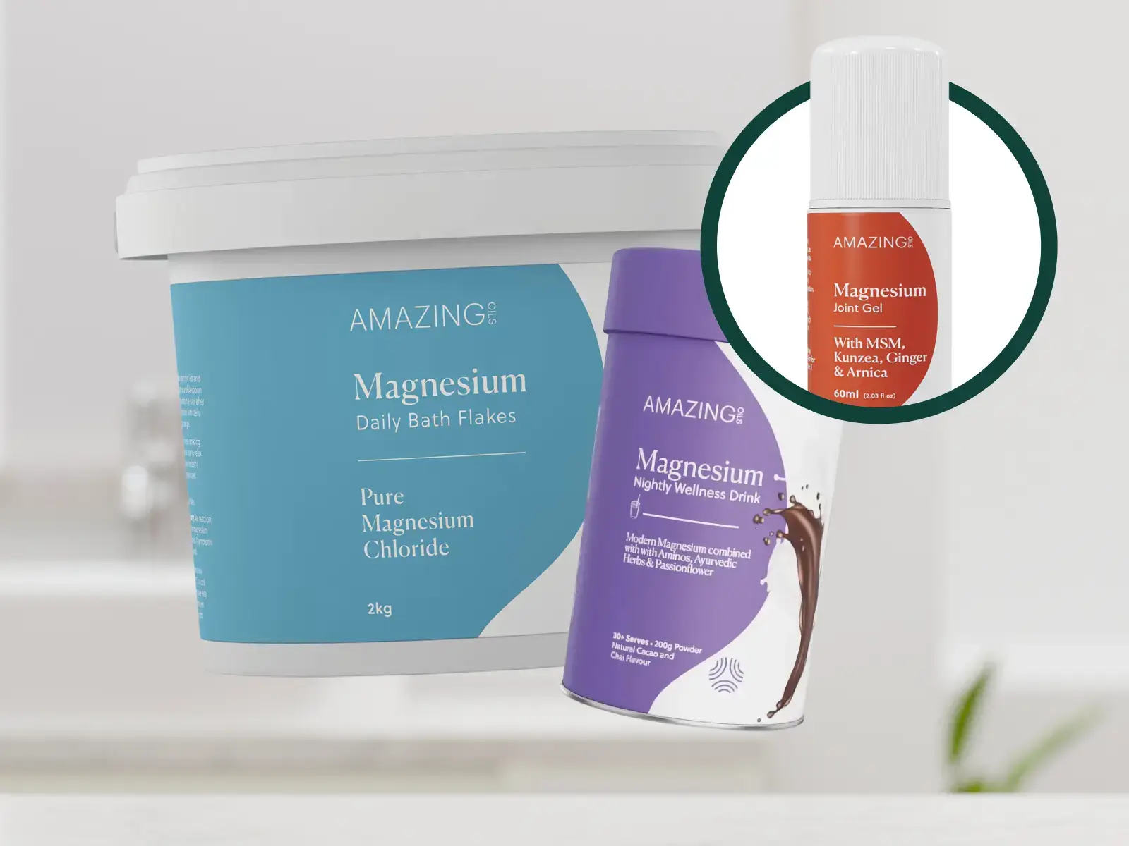 Free Amazing Oils Magnesium Joint Gel 60ml