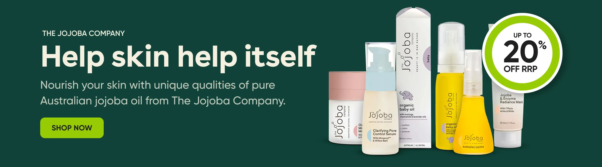 The Jojoba Company. Help skin help itself. Nourish your skin with unique qualities of pure Australian jojoba oil from The Jojoba Company.