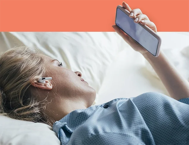 How the blue light from your mobile phone affects your sleep