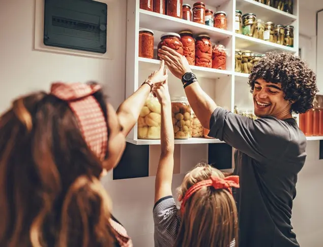 The perks of a well-stocked pantry