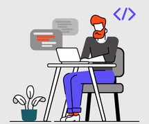 Illustration of developers.