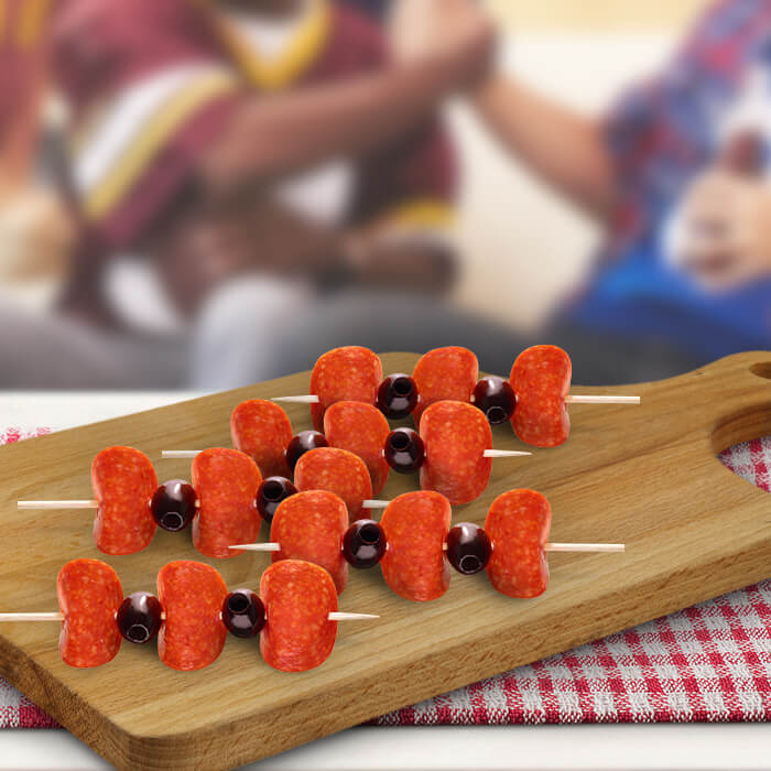 Pepperoni Party Skewers