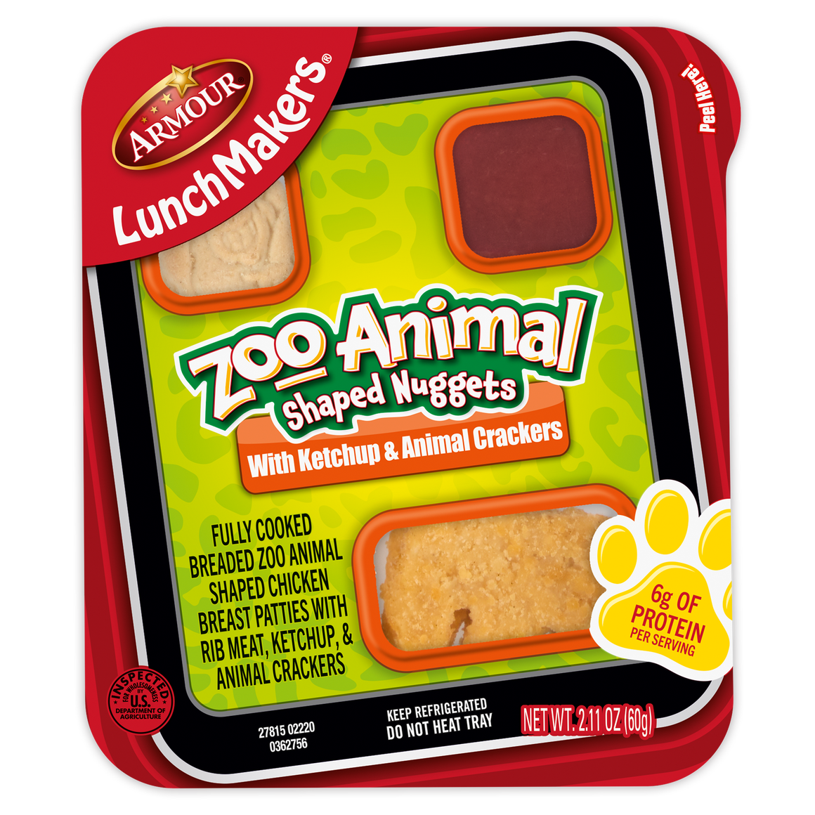 LunchMakers® Zoo Animal Nuggets
