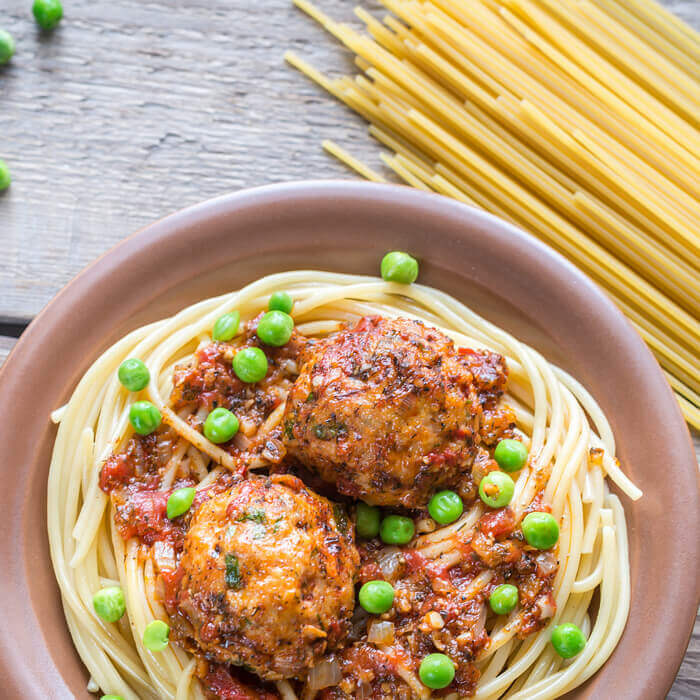 Italian Meatballs and Pasta Toss