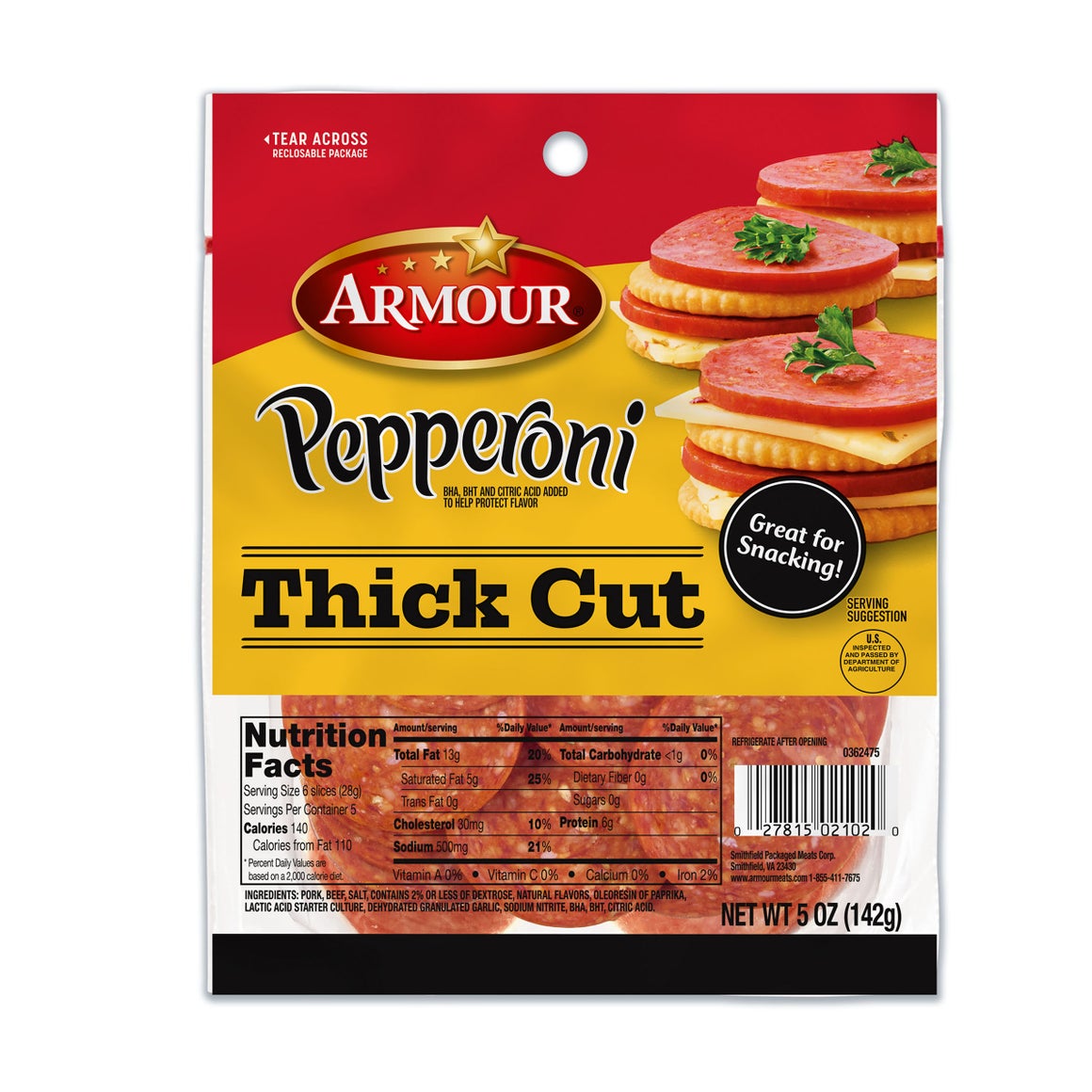 Thick Cut Pepperoni