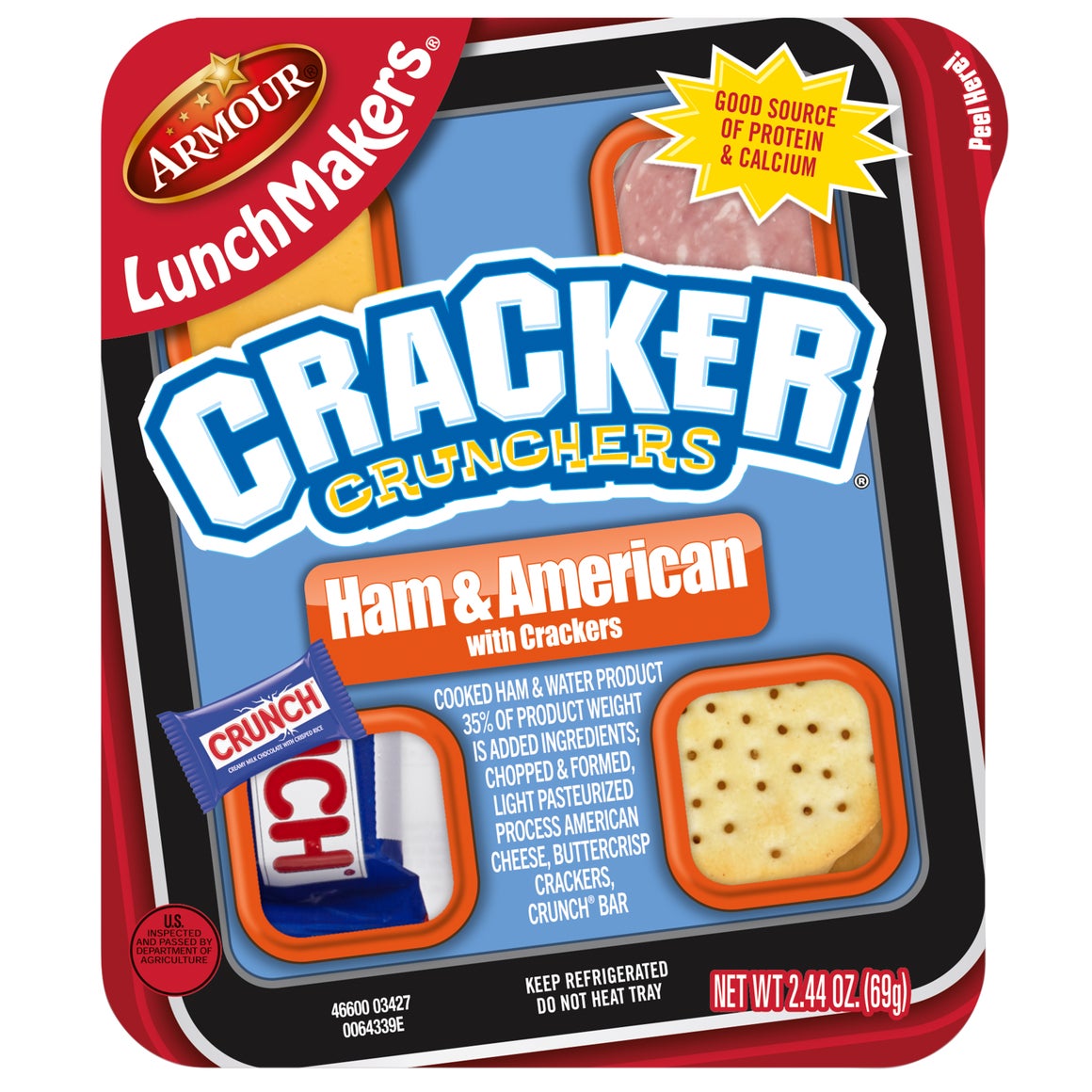 LunchMakers® Ham Cracker Crunchers