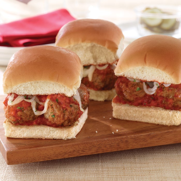 Italian Meatball Sliders