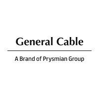 logo for General Cable with the worlds "A brand of Prysmian Group" below it