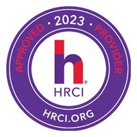 2023 HRCI approved provider logo