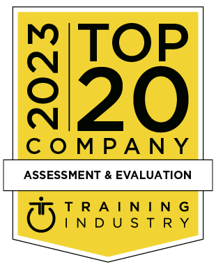  2023 Top 20 Assessment and Evaluation Companies award badge?auto=format&q=75