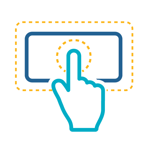 finger touching smart device screen to symbolize how one DDI subscription can grow all your leaders, including high-potential leaders?fm=webp&q=15