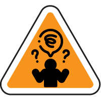 Image depicting person who is confused to highlight the risks of using flipped learning for leadership development. 