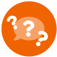 icon of three question marks over top of a conversation bubble to show that one of the reasons why you need to start having succession planning conversations now is that you don't want your shareholders to be anxious that you don't have a plan in place