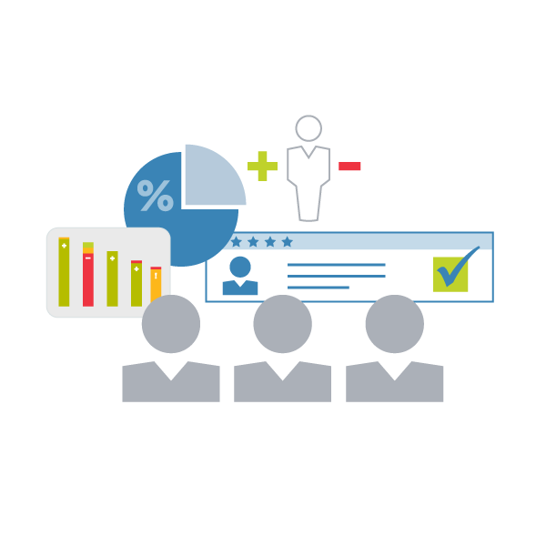 animated image of a bar chart, pie graph, and more, showcasing the insight that comes from executive interview assessment can be used as feedback to fuel executive development?auto=format&q=75