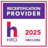 HRCI 2025 recertification logo