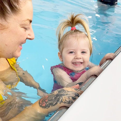 start baby swimming as young as possible