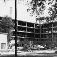 Baptist Hospital construction underway.