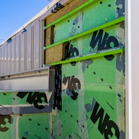 New campus roof wall insulation.
