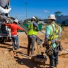 Pouring Concrete Foundation