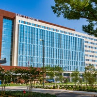 Baptist Hospital with Landscaping