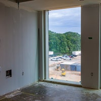 Patient room still in construction.