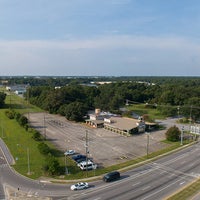 Overhead pan of future Baptist Hospital Campus