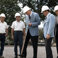 Breaking ground for professional office building