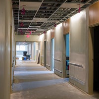 New campus hallway.