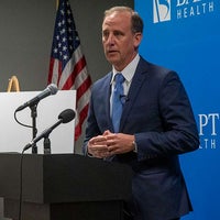 Mark Faulkner President and CEO Baptist Health Care announces new Baptist Hospital