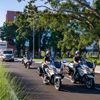 Patient transport with police escort