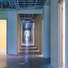 Hallway inside elevators Bear Family Foundation Health Center