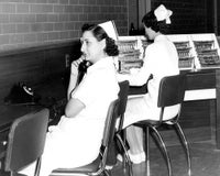 Nurses from original staff.