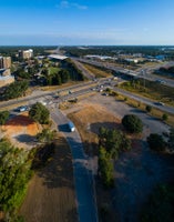 Drone photo future location of new Baptist Hospital Campus