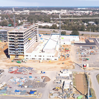 Aerial view of the Hospital from a different angle