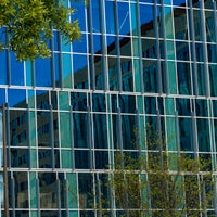 Bear Health Center - Glass wall feature
