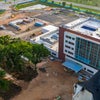 Overhead image of Bear Family Foundation Health Center building.