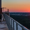 Sunrise from helo pad area on roof of Baptist Hospital