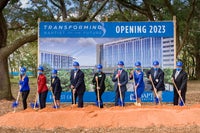 Shoveling ceremony at Baptist Health Care New Health Campus groundbreaking.