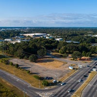 Drone photo future location of new Baptist Hospital Campus