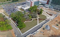 Towne Square - aerial from northwest
