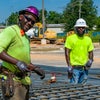 Assembling rebar for the Behavioral Health Unit