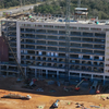 Aerial view of the Hospital from the north