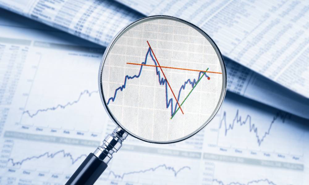 Magnifying glass shows a share price.jpeg